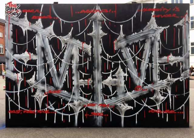 ★ AVELON ★ Humanity Is Cancer... Yo Kast, Flåw, Tulle, Bold and Ural by Avelon 31 - The Dark Roses - Esbjerg, Denmark 2. August 2025